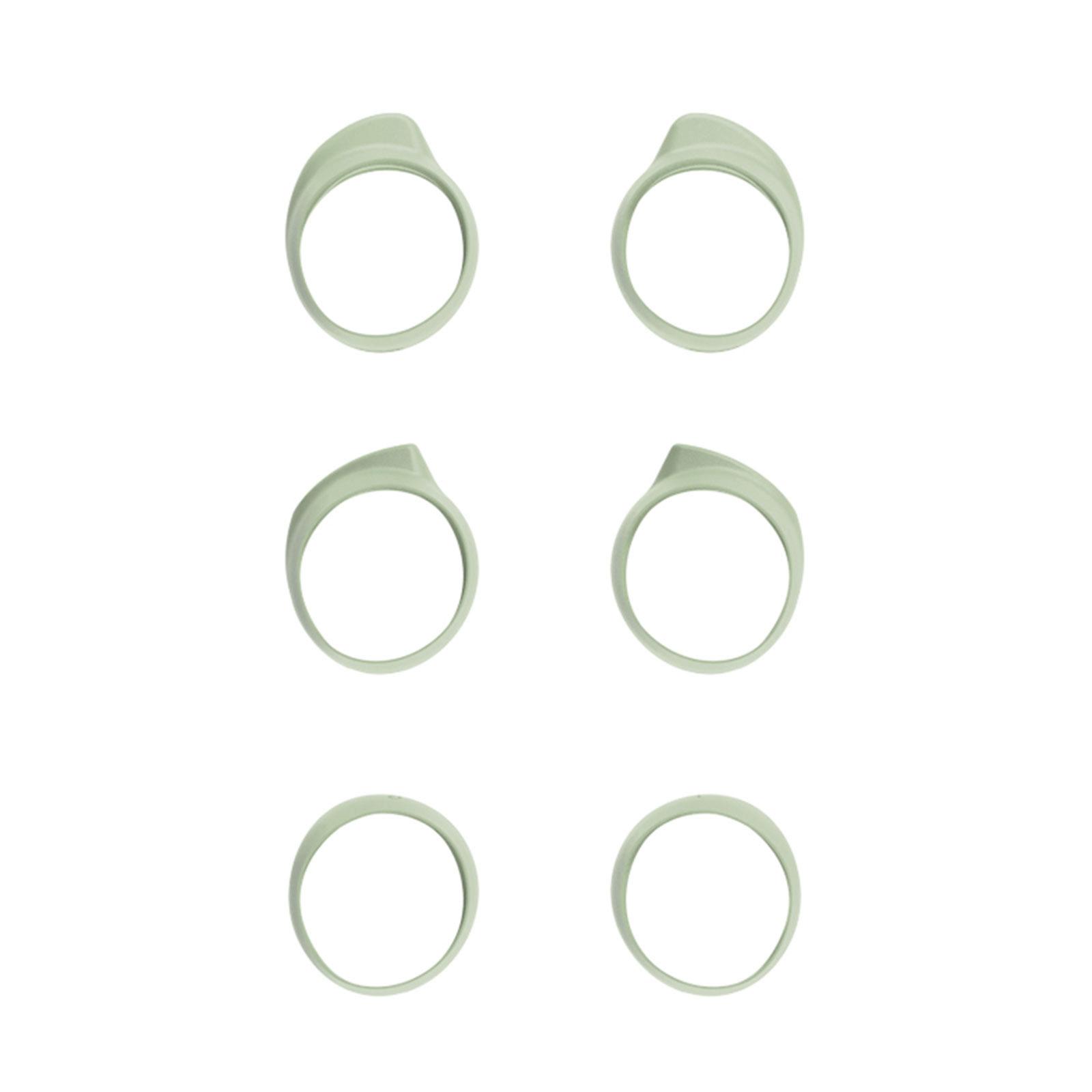 

3 пары силиконовых сменных вкладышей маленького размера для Samsung Galaxy Buds FE, предотвращающие выпадение, чехол для амбушюр зелёный