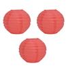 4 Inch Red Paper Lanterns Decorative Round Chinese Lanterns for Birthday Weddings