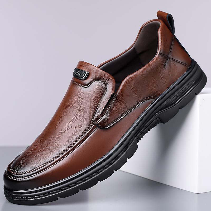 

Модный Роскошный Бренд Обувь для Ходьбы Классическая Мужская Обувь для Свадьбы Слипоны Повседневная Удобная Мужская Плоская Кожаная Мужская Обувь Лоферы Мокасины 44