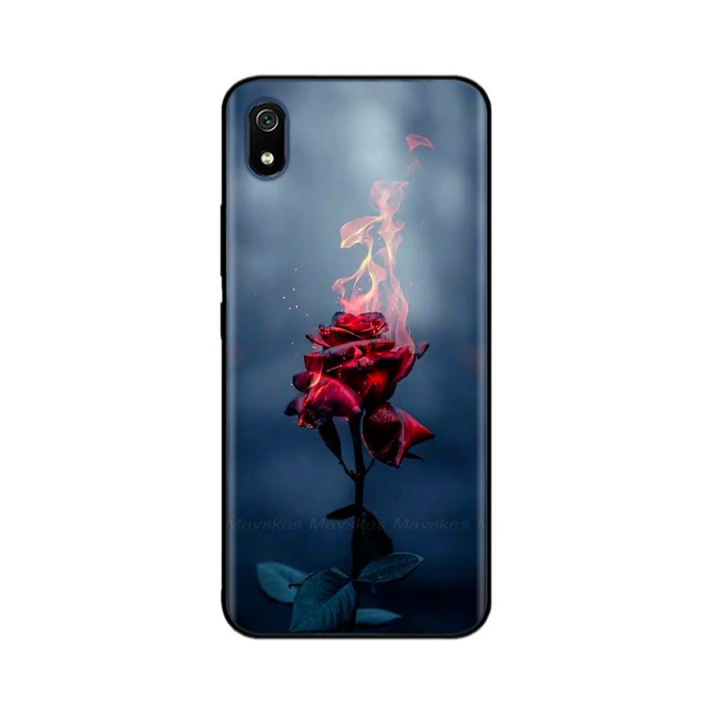 For Xiaomi Redmi 7A Case Redmi 7a TPU Soft Painted Silicone Cover for Xiaomi Redmi 7A 7 a Case Shockproof Cover Shell Para Coque