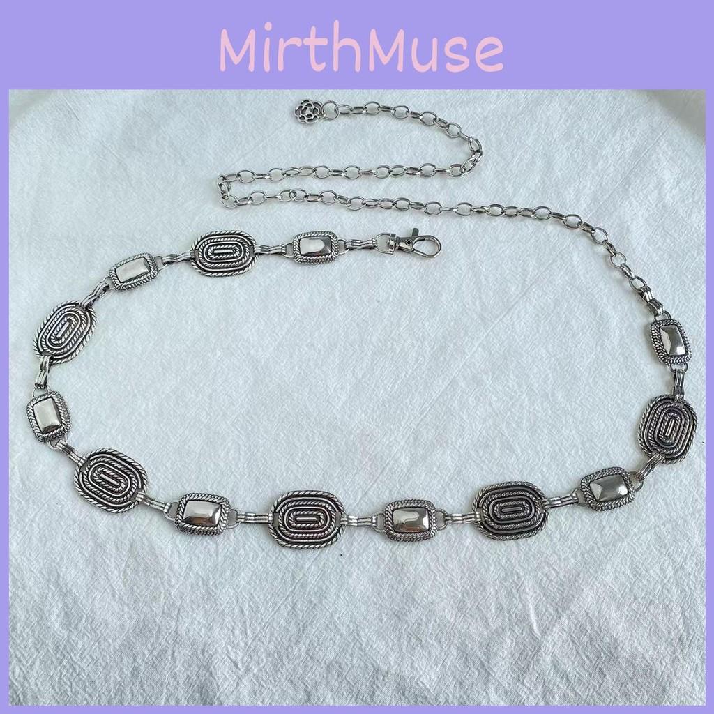 Metal Elegant Women Waist Belt With Vintage Carved Design For Wear Everyday