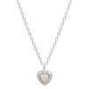 SCALETTO [Exclusive] WIL207 Opal Heart Necklace