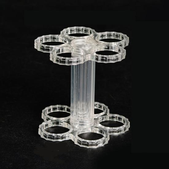 2Pcs Vase Flower Frog Reusable Clear Flower Arrangement Holder Flower Stem Holder Grid for Arranging Flowers Wedding Bridal Shower Party Decor