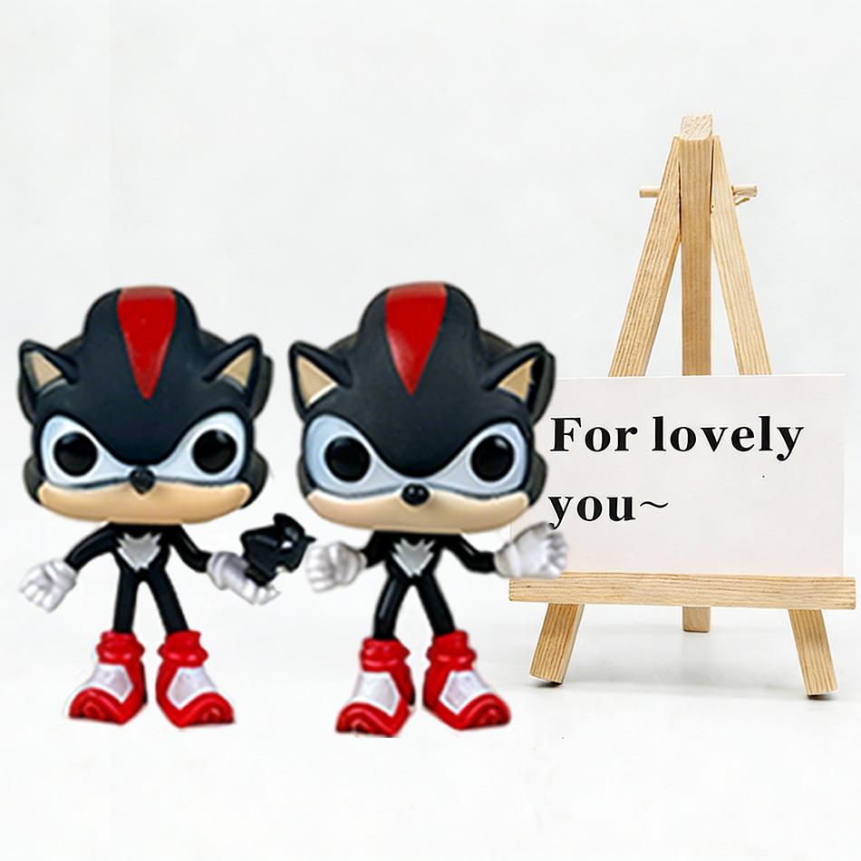 Anime Sonic Figures Set Dr. Eggman Shadow Knuckles Pvc Model Action Collectible Model Toys For Fans Birthday Present