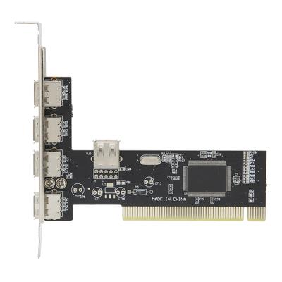 PCI Expansion Card To 4 Port USB2.0 Hub Adapter HighSpeed Converter Universal PC Accessories