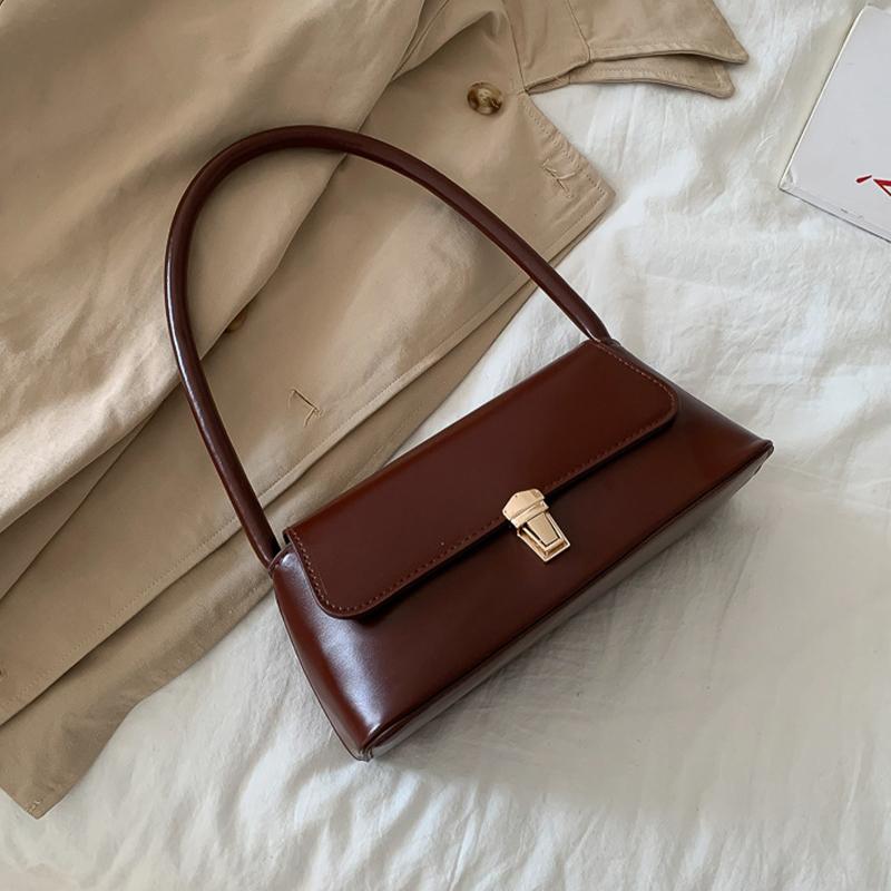 Crossbody Bags Design Underarm 2026 Shoulder Bag Female Handbag And Purses Solid Color