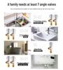 304 Stainless Steel Angle Valve for Hot and Cold Water Heater and Toilet Tap