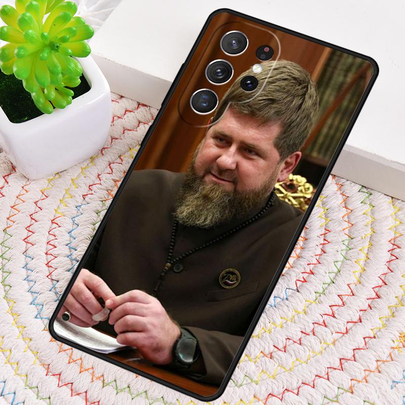 Chechen Leader Ramzan Kadyrov Phone Case for Samsung Galaxy note 10 pro S26 Ultra S23 S24 FE S25 S21 S22 PLUS shockproof Cove