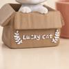 Resin Bobble Head Cat Dashboard Ornament Swing Head Animal Desktop Figurine  Bedroom Table Ornament