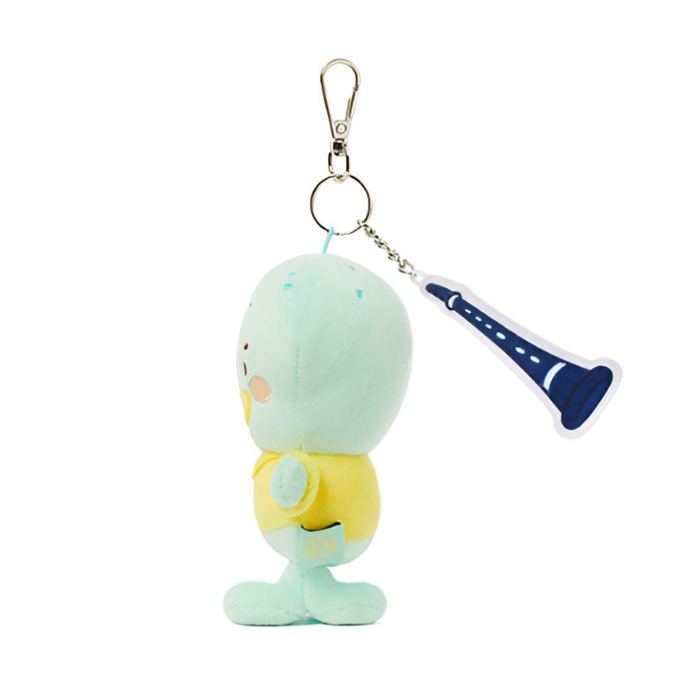 SpongeBob X Kakao Friends Malá trubička Chobotnička Plyšový Klíčenka Panenka Korejský Roztomilý Kawaii Měkký Klíčenka