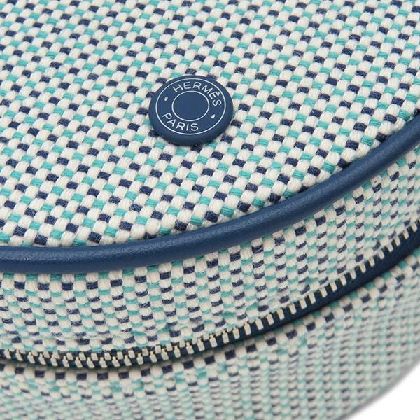 HERMES H103605M EvasionPouch Tower ash/Anyo Miro Array