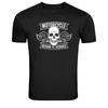 Skull Motorcycle Repair Service Mechanic Graphic T Shirt
