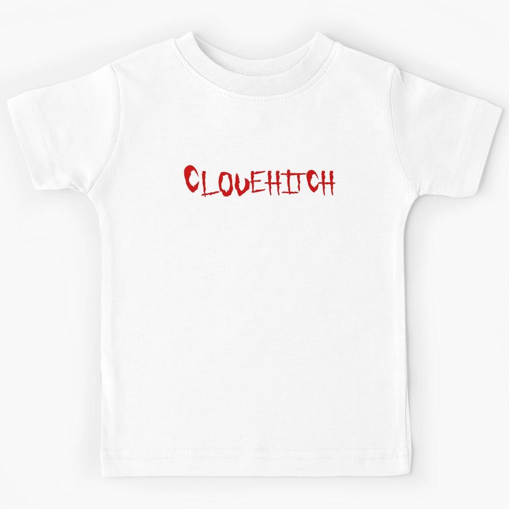 Clove hitch heavy metal music parody Kids T-Shirt 160