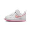 Court Borough Low Recraft TD Bianco Pinksicle Sneakers da Bambino Arancione Artico DV5458-111