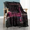 Manchester Customize Your Name Blanket Multi-purpose Customizable Blanket Ultra-Soft Great for Office Living Room Nap Couch for All Occasions