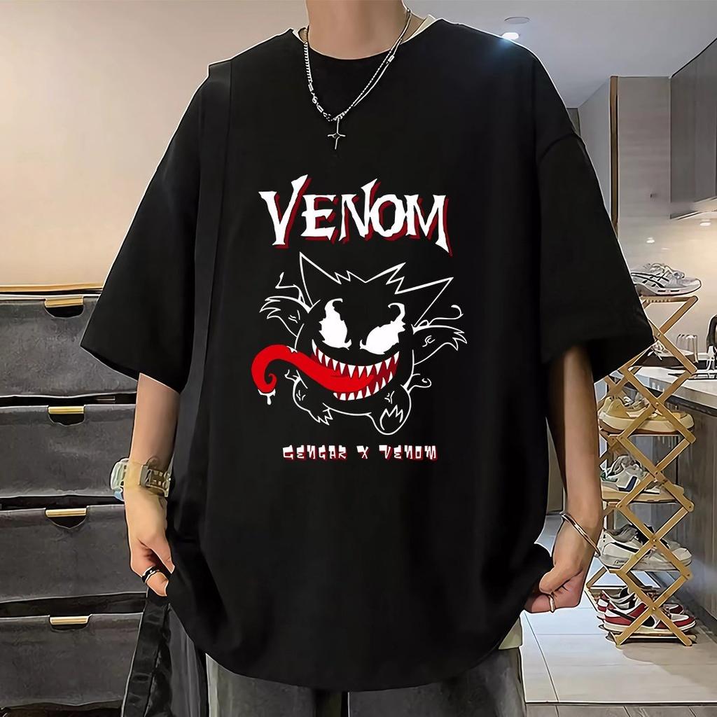 2026 New Edition Pokémon Japanese Anime ShortSleeved TShirt for Men  Summer Loose Anime TShirt Shirt