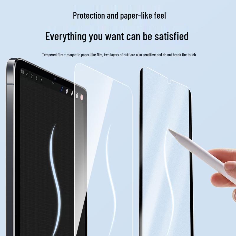Magnetic Paper-like Screen Protector for iPad, Xiaomi, OPPO, Huawei Tablets