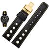 Echtes Lederarmband für Tissot Sports Racing Serie PRS516 T91 1853 Oberleder Rindsleder Uhrenarmband 20mm für chopin watchband