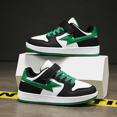 Chaussures à roulettes pour enfants nouvelle collection garçons surface en cuir chaussures de sport à roulettes pour enfants chaussures tendance Velcro