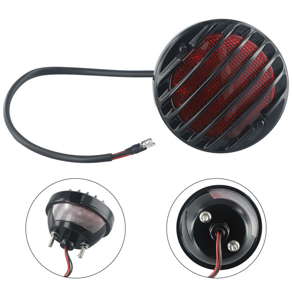 Light Brake Light For Motorcycles License Plate Motorcycle Plastic