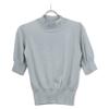 Rene 6042550 Light Blue Wool Half Sleeve Knit tops 36 Light blueUsed
