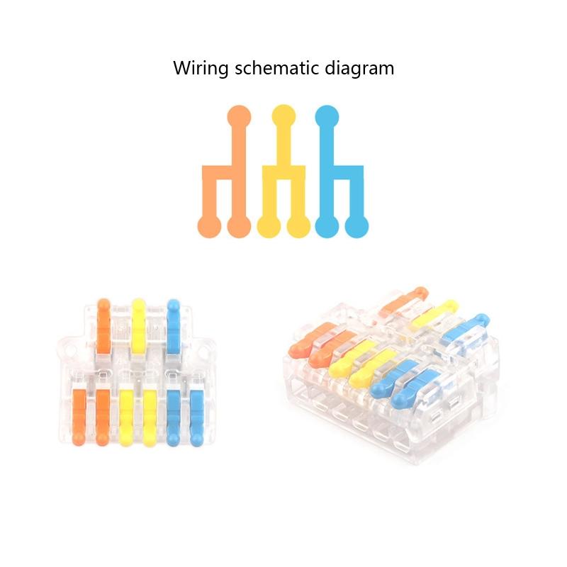 Electrical Wire Connector Reusable Terminals For Wires Housing For Electronics