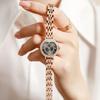 OLEVS Women's Milanese Mesh Analog Watch Waterproof Simple Dial Fashion Timepiece