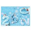 Festive Christmas Window Decals Set with Snowman Snowflake Patterns - Winter Holiday Decoration for 2026