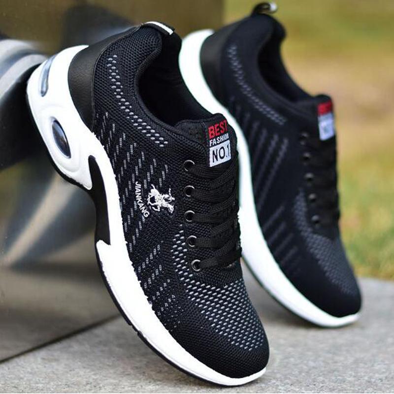 

Spring autumn Flying Weaving Sneakers Men s Shoes Breathable Casual Shoes New Fashion Mesh Shoes Men s Running Shoes M870 47