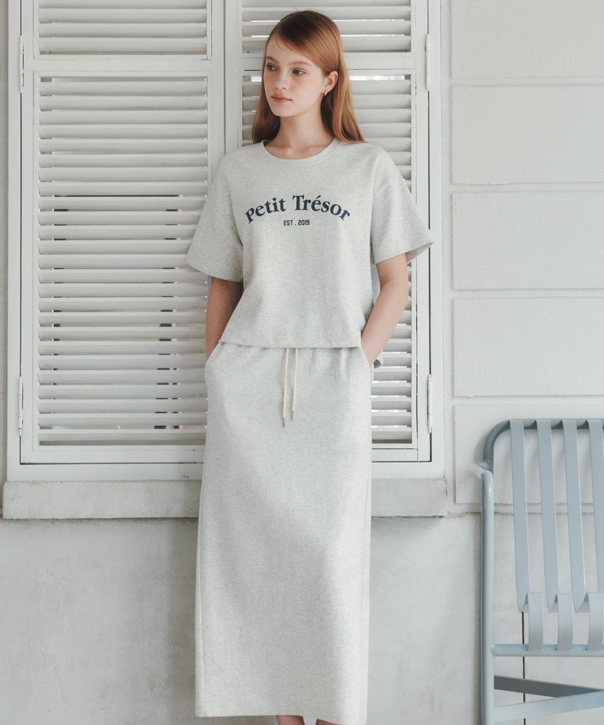 Zero Street Cozy Training Skirt / White Oatmeal