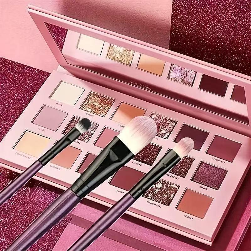 Deluxe 20Pcs Eye Makeup Brush Collection Perfect for Eyeshadow and Eyebrow with Professional-Grade
