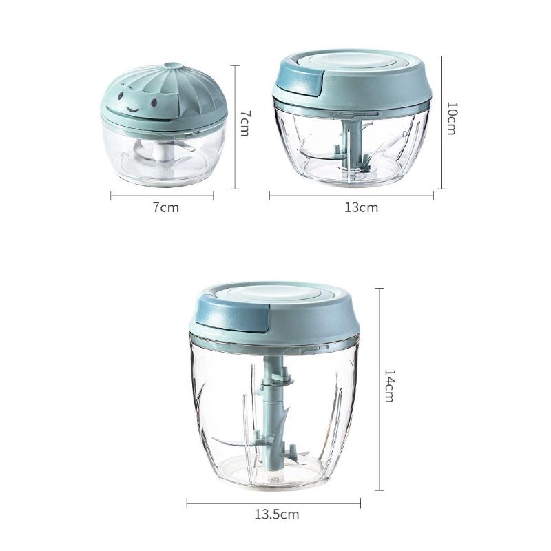 Manual Garlic Press Small Chopper Crusher for Home Kitchen Easy To Use Handheld Mincer