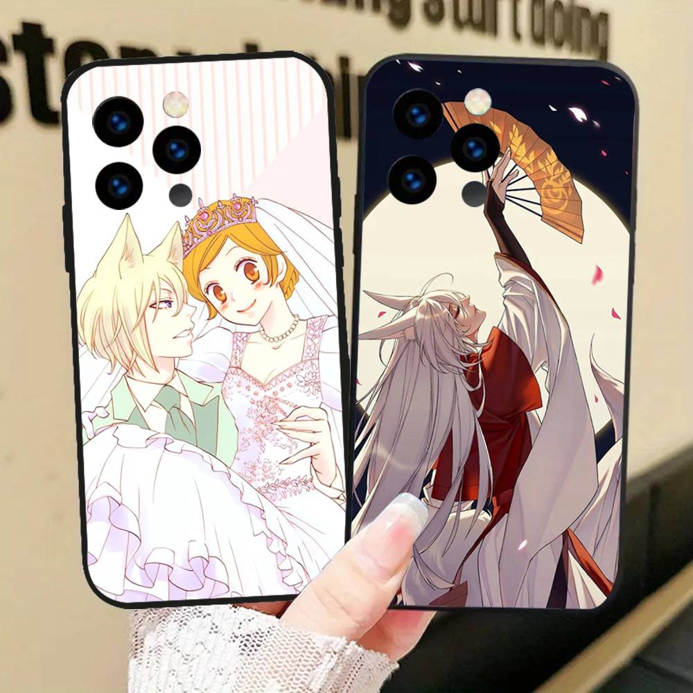 K-Kamisama Love Anime Phone Case For IPhone 17 Air 16 15 14 13 Pro Max 11 12 Black Silicone Cover