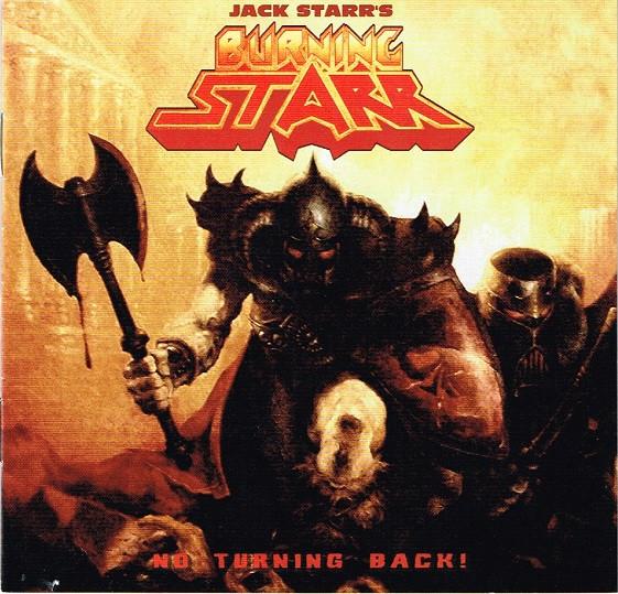 

CD BURNING STARR - No Turning Back! SR006 Skol Records 2012 Poland Rock Used
