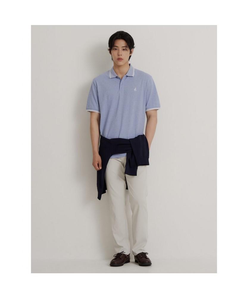 Binpolmen Triacetate Slim Pants Ivory