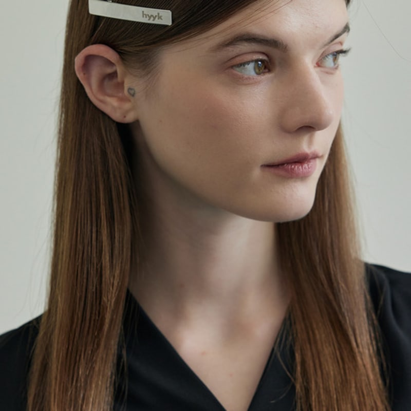 

hyyk Hyyk Logo Hairpin Set_Medium Silver(SL2)_FREE