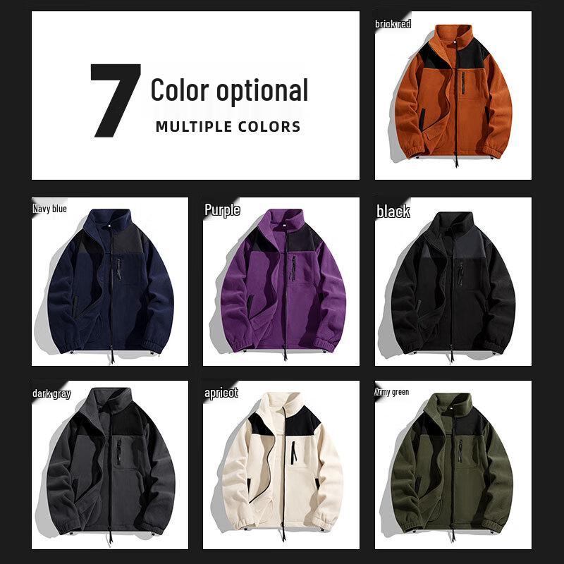 Men's Thick Fleece Outdoor Jacket