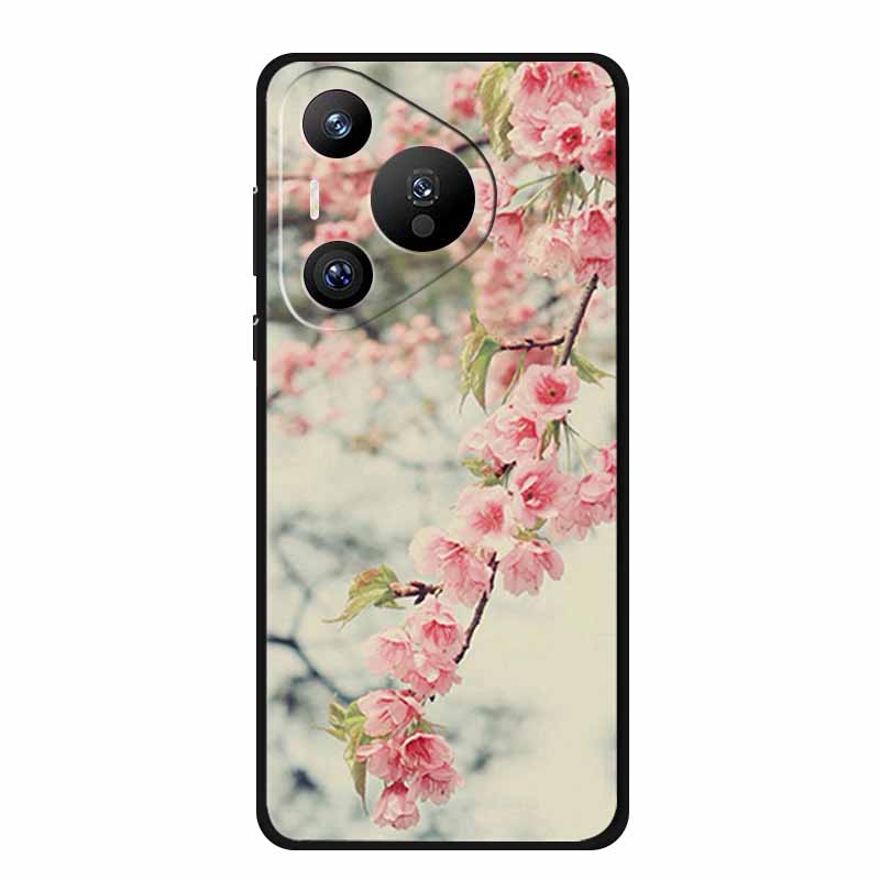For Huawei Pura 70 Pro Case Pura70 Pro Plus Coque Black Silicone Soft Back Cover For Huawei Pura 70 Ultra Phone Case Funda Shell