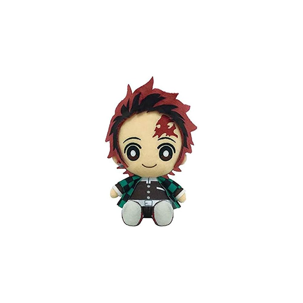 Demon Slayer Tanjiro Kamado Chibi Plush Toy Soft Stuffed Figure 20cm