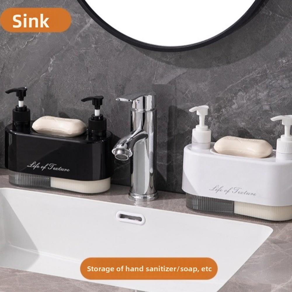 Thickened Shampoo Bottle Plastic Press Soap Dispenser Body Wash Bottle Soap Box Bathroom