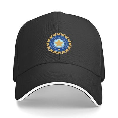 Logo Indyjskiej Drużyny Krykieta Czapka z daszkiem modna czapka typu "dad hat" Luksusowa Czapka Luksusowa czapka męska Damska 2025 Męska
