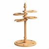 Decorative Traditional Wind Instrument Sturdy Wooden Construction, SpaceSaving Vertical Design,
