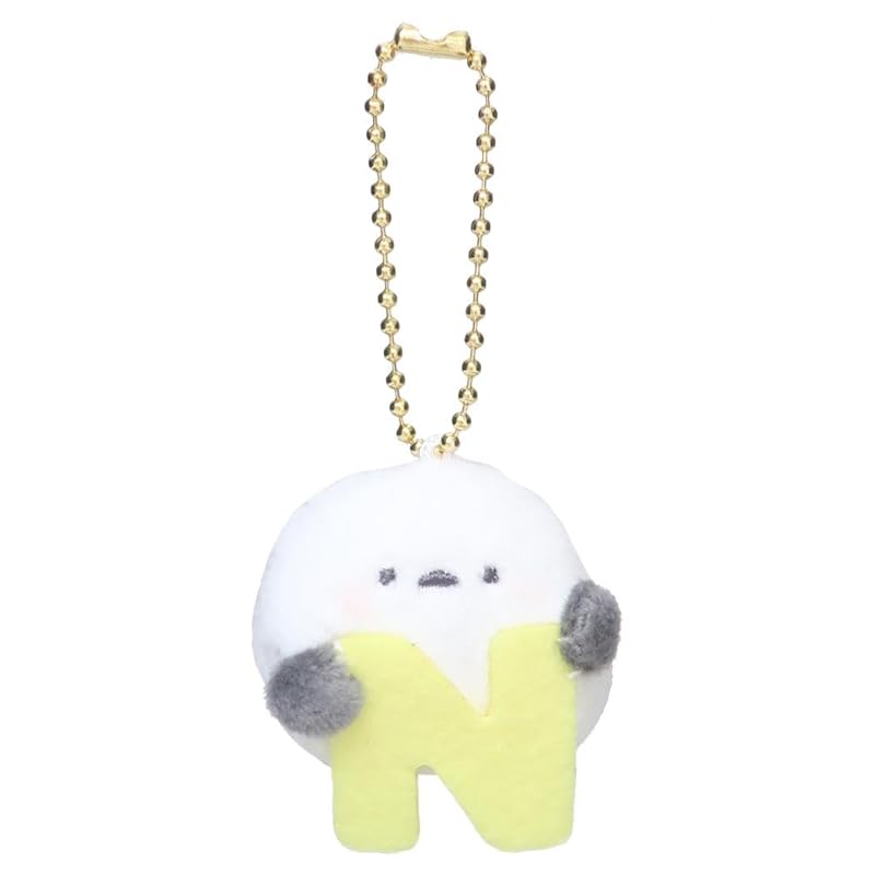 

[Kamio Japan] [Mascot] Initial mascot key chain/Shimaenaga N
