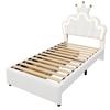 Children's Bed Flieks 90x200 Cm with 2 Drawers, White