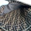 FENDI Zucca Pattern Shoulder Bag Brown Women used