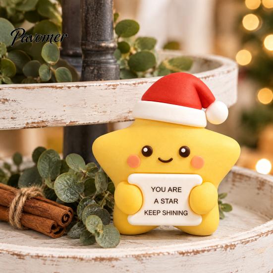 Mini Christmas Figurines 50Pcs Figurines, Santa Snowman Elf Gnome Ornaments, Gingerbread Man Deer Emotional Gift Bag Fillers for Holidays Support