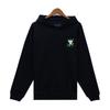 Casablanca Letter Print Hoodie Unisex Casual Winter Loose Fit Sweatshirt