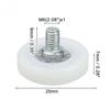 With Screw Bearing Drawer Rollers Replacement Wheels