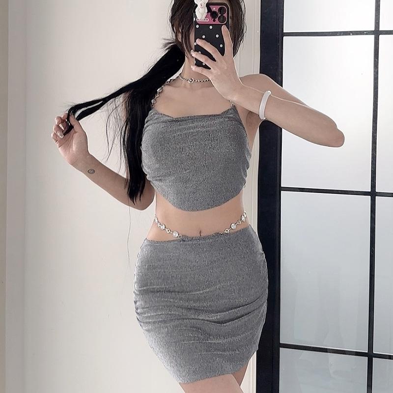 

Sexy Korean Dongdaemun-Style Bikini: Three-Piece Split Swimsuit for Women Large