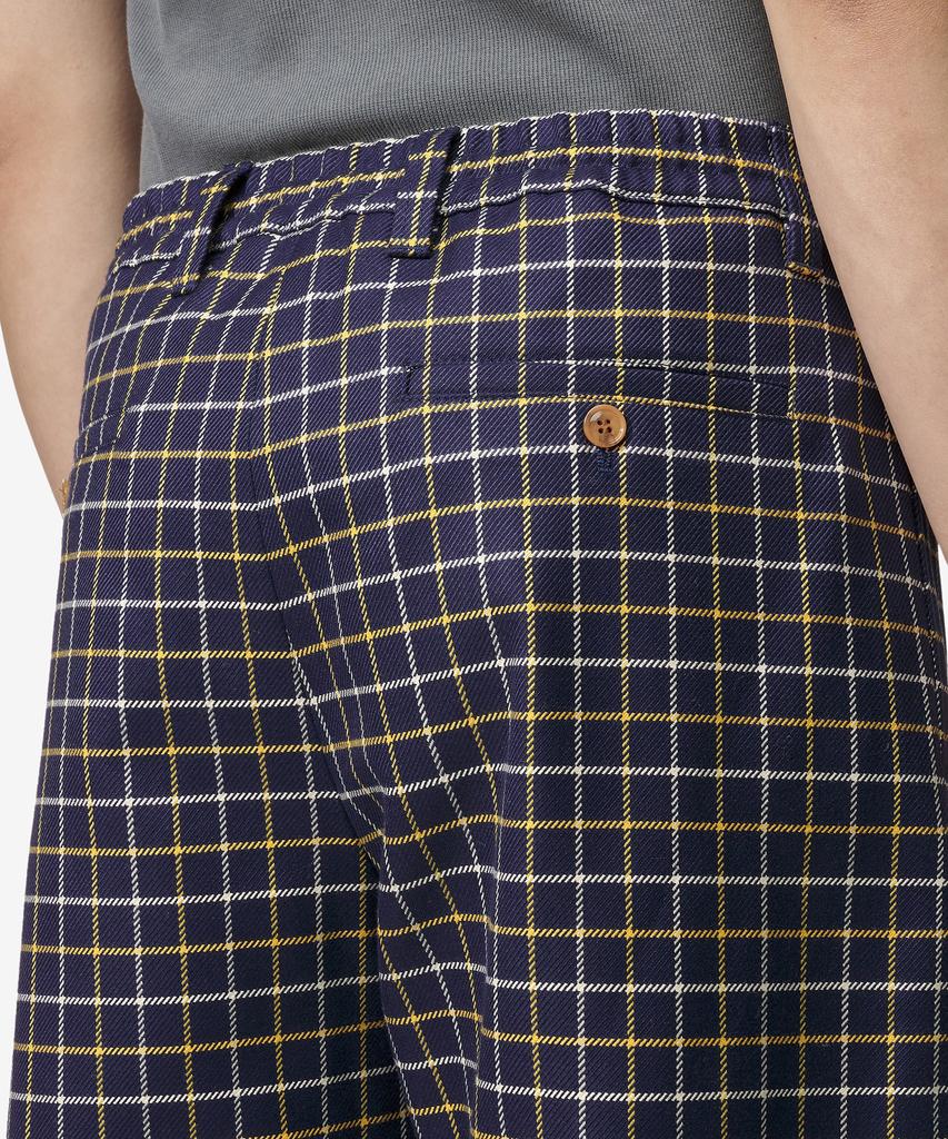 MARNI Check Cotton Wool Pants - Blumarine / Pumu0156A3Utc317Chb94